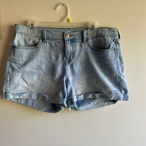 Old Navy Jean Shorts semi fitted, size 10